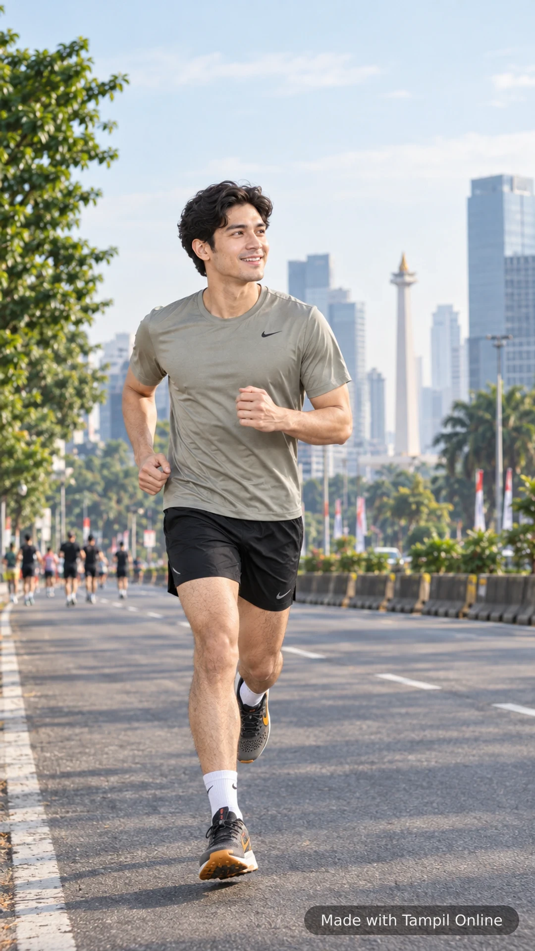 Lari pagi, tapi outfit sudah siap jadi pemeran utama 😄

Tampil sporty dengan Nike Dri-FIT Training T-Shirt warna Light Army yang terlihat kalem, dipadukan dengan Nike Miler Running Shorts warna hitam.

Langkah makin lengkap dengan Nike Pegasus Trail 5 berwarna hitam dengan aksen oranye dan putih. Cocok untuk menemani suasana lari di tengah kota—tinggal pasang playlist dan jangan lupa pemanasan 🏃‍♂️

Dri-FIT, warna netral, dan sentuhan warna pada sepatu: kombo yang bikin siap bergerak tanpa drama outfit.

Temukan outfit larinya di link berikut.

#NikeRunning #NikeDriFIT #RunningOutfit #OutfitOlahraga #LariPagi #TrailRunning #SportswearPria #RunningStyle